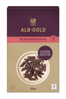 MAKARON (GRYCZANY) PENNE BEZGLUTENOWY BIO 250 g - ALB-GOLD