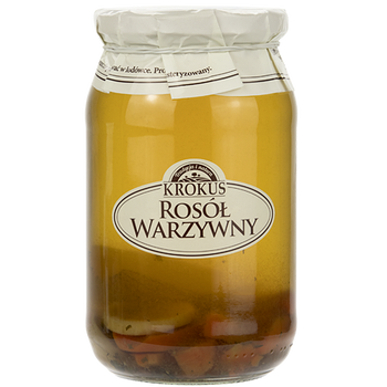 BULION WARZYWNY BEZ DODATKU CUKRÓW BEZGLUTENOWY 810 ml - KROKUS